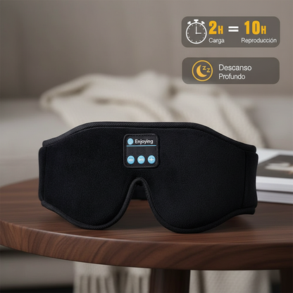 SleepWave™ – Antifaz Bluetooth para Dormir Mejor